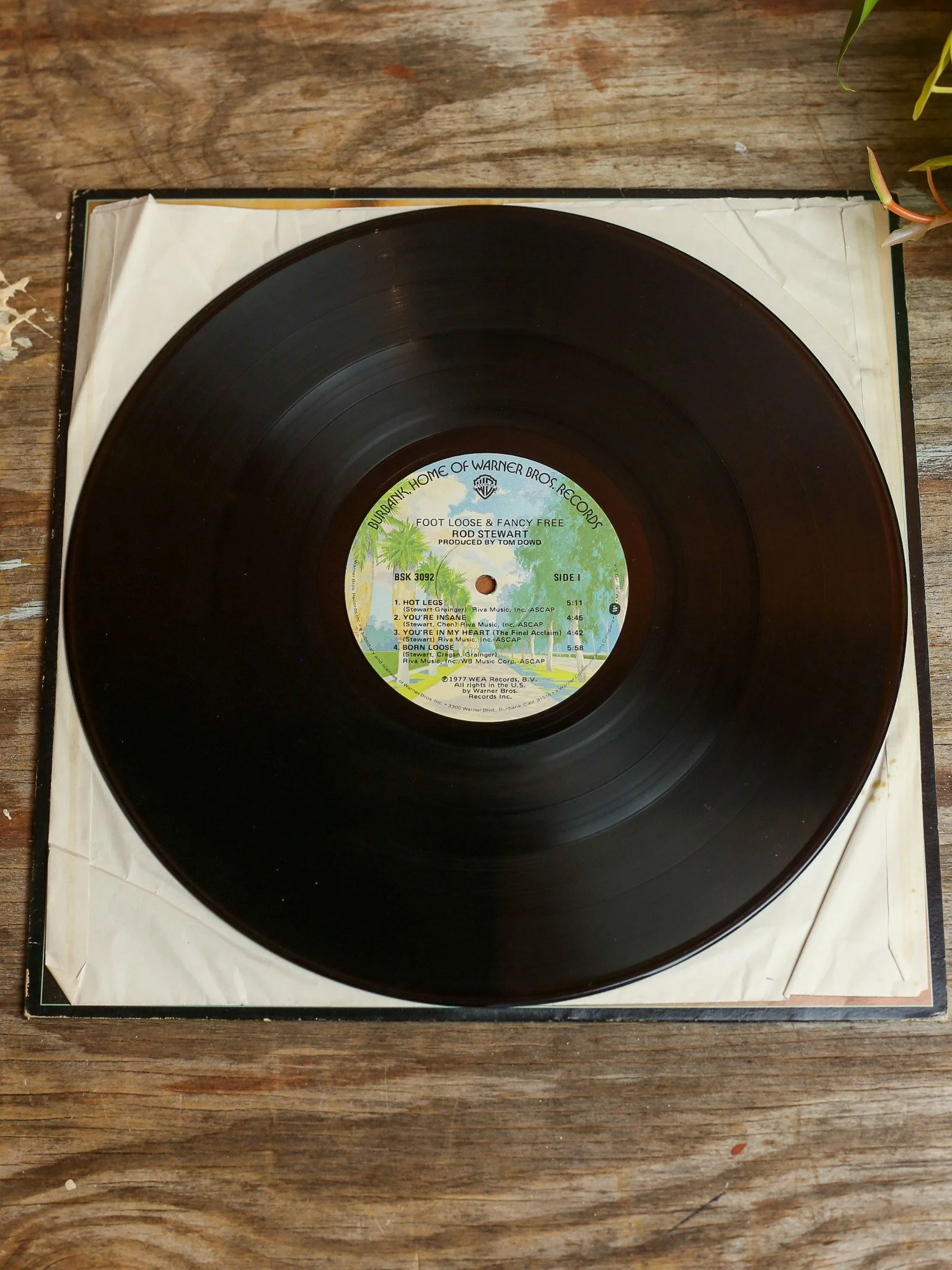  Stewart /  Stewart (US 再発LP ) LP Al Stewart 'Time Passages' (1978) VG+/VG+ vinyl record – The